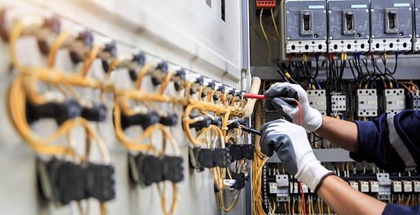 Professional Electrician technician working in Augusta, ME